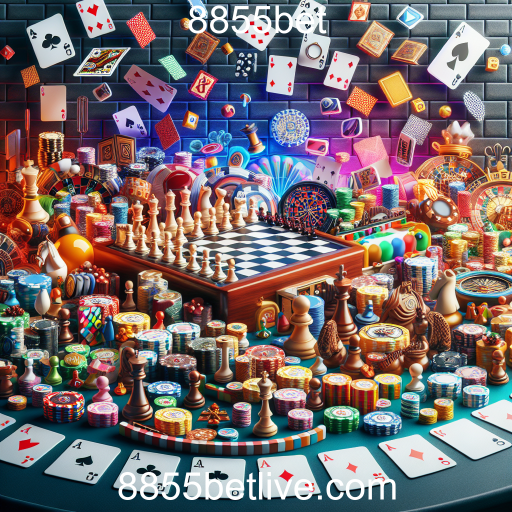 Descubra o Mundo dos Jogos de Mesa na 8855bet